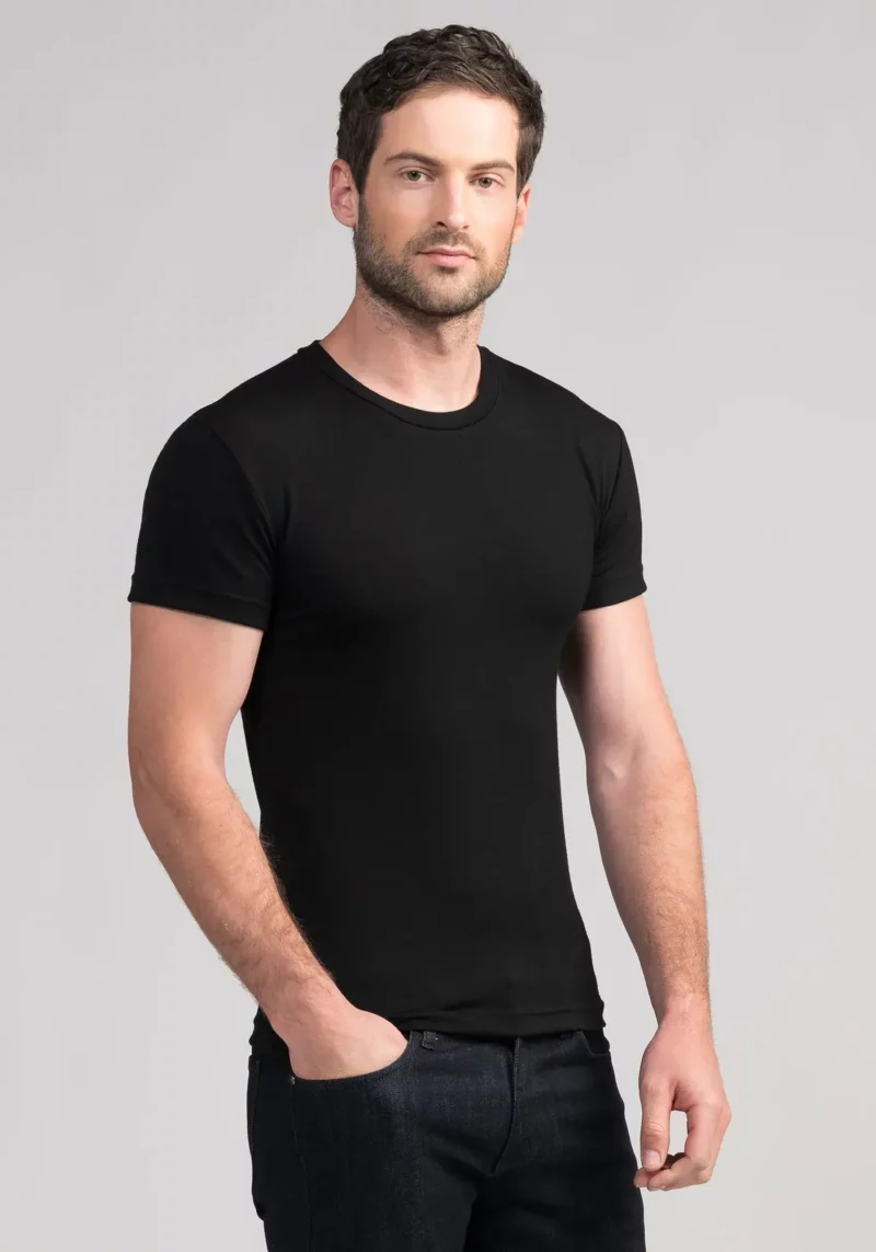 Untouched World Brand's masculine layering tee shirt