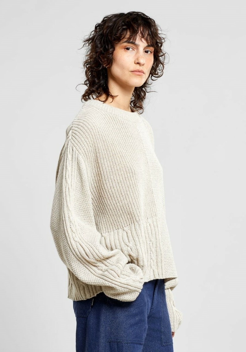 Limboda pearl sweater by Dedicated brand