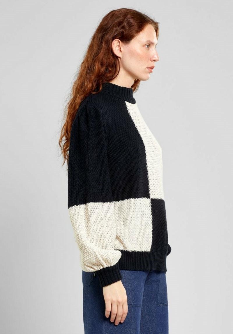Rutbo blocks sweater by Dedicated brand